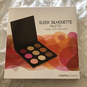 NIB | Coastal Scents | Sleek Silhouette 9 shade palette